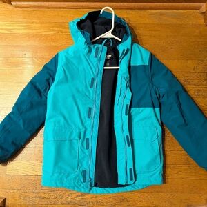 Lands' End Kids Jacket - Teal and Navy